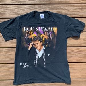 Vintage Rod Stewart Tour T Shirt, Medium